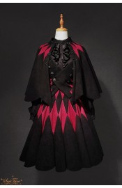 Sentaro Black Forest Blouse, Vest, Skirt and Cape(Full Payment Without Shipping)